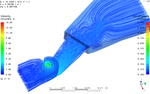 Numerische Strömungssimulation Streamlines