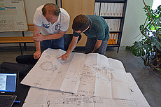 Thermodynamic efficiency measurement: planning and the performing of the measurements are realised together with the client