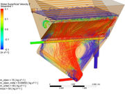 Numerische Simulation eines Schwerteilabscheiders