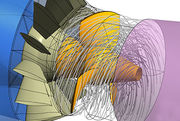 Design of the hydraulics for a Kaplan residual water turbine