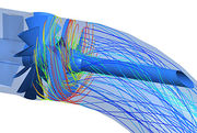 CFD calculations for a hydro power plant